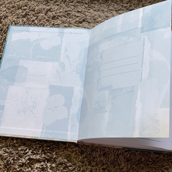 Journal with blue natural design cover - Picture 3 of 6